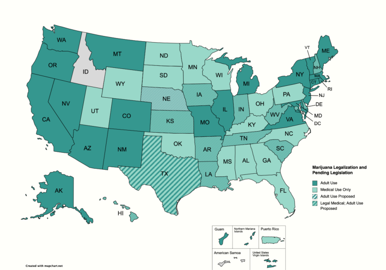 CRB Monitor - Marijuana Legalization and Pending Legislation