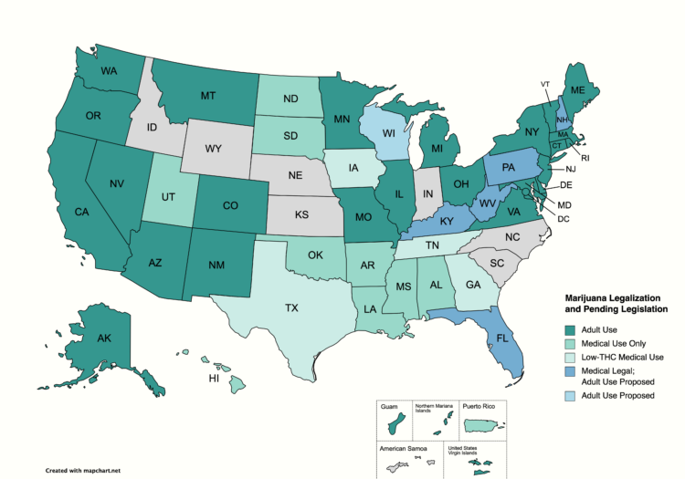 CRB Monitor - Marijuana Legalization and Pending Legislation