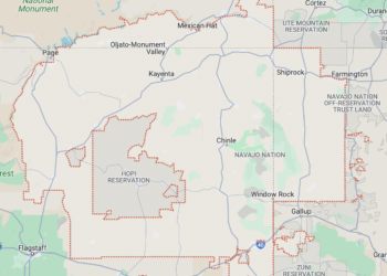 Map - The Navajo Nation