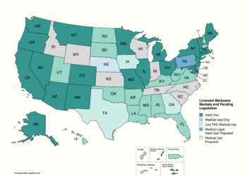 CRB Monitor - Licensed Marijuana Markets and Pending Legislation