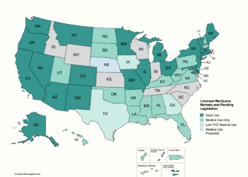 CRB Monitor - Licensed Marijuana Markets and Pending Legislation