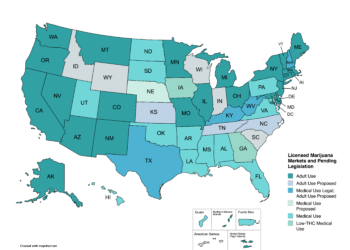 CRB Monitor-Licensed Marijuana Markets and Pending Legislation