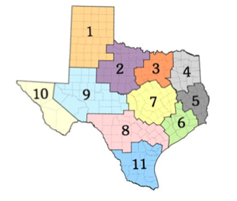 Texas Public Health Regions