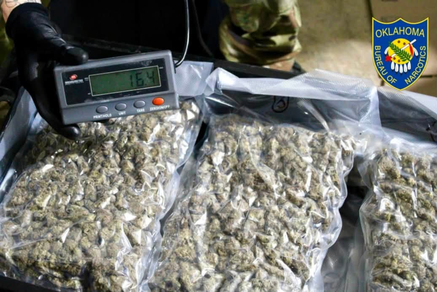 Oklahoma authorities continue to raid dispensaries and grow sites.
