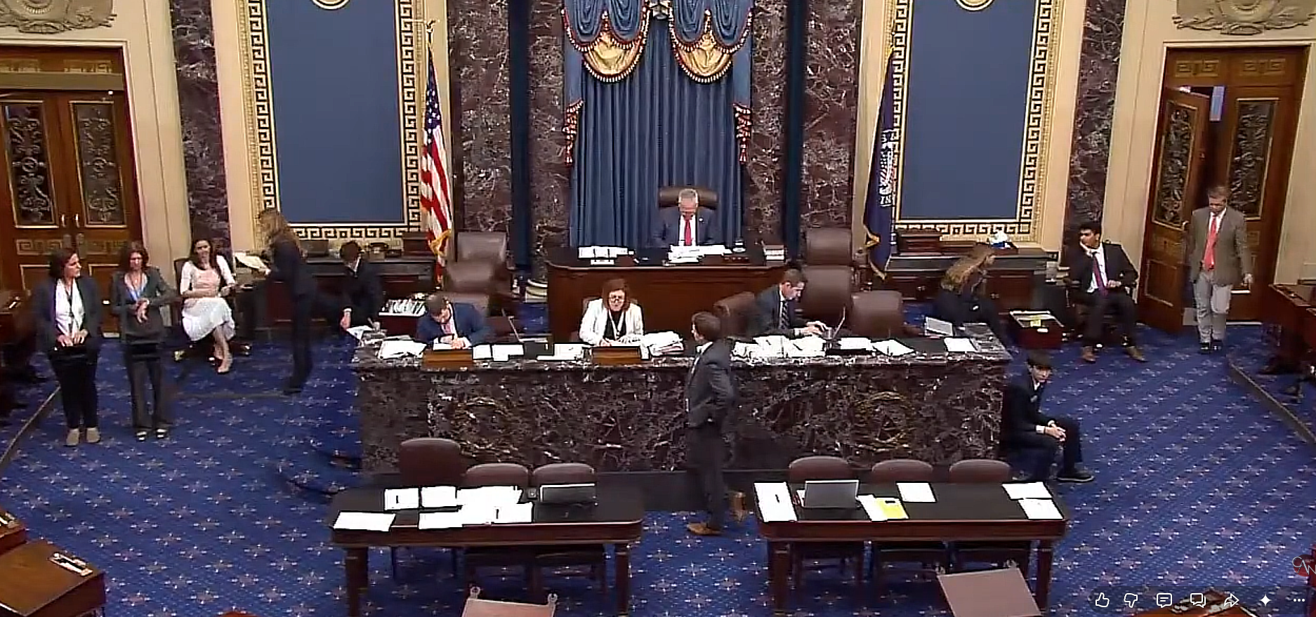 The U.S. Senate opens for business on July 22, 2026.