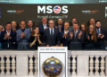 Executives from AdvisorShares ring the opening bell on the NYSE on Aug. 10.